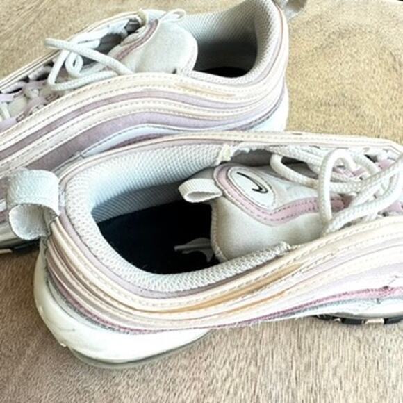 Nike Air Max 97 Pink Cream Women’s Size 6.5 (DA9325-100) - Picture 9 of 13